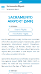 Mobile Screenshot of airport-sacramento.com